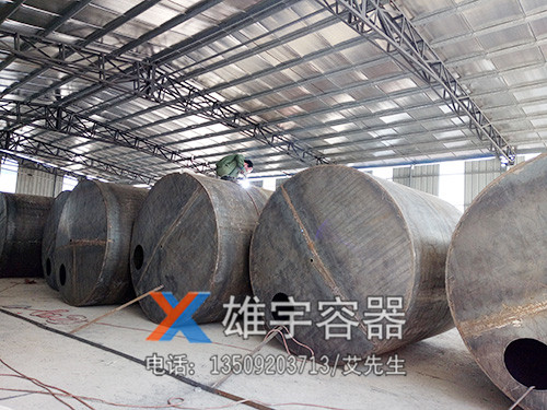 小型油罐安装